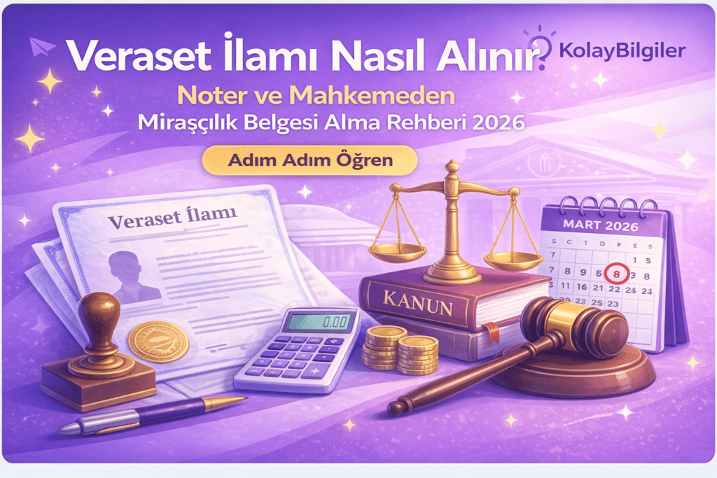 Veraset ilamı nasıl alınır 2026 rehberi – noter ve mahkemeden mirasçılık belgesi alma adımları